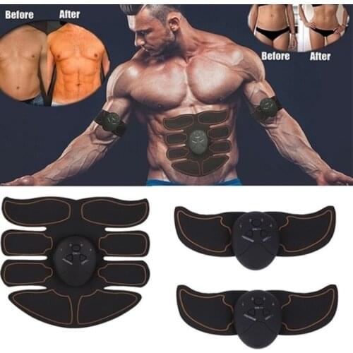 Electric Muscle Training Slimming Fat Burning Exercise Gym Smart Fitness Muscle Stimulator Abdominal Tool Muscle Stimulator