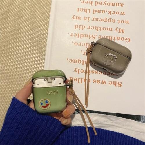 INS Hot Travis Scott Transparent Green Headset Cover For Apple Airpods 1 2 Soft Headphone Cases For Airpods Pro Case Funda Coque