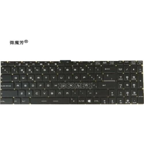 Keyboard for MSI GE72 GE62 WS60 GS60 GS70 GT72 GP62 GP72 Black Spanish SP backlit