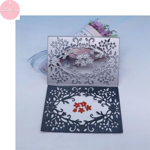 Leaf Hollow Metal Cutting Dies Scrapbooking Photo Album Cards Making Craft DIY Stencil Clear Stamps and Slimline Card Dies