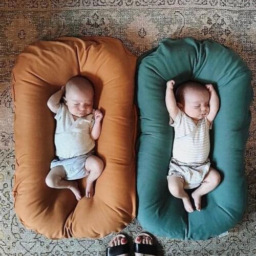 Infant Newborn Lounger Portable Baby Nest Bed For Girls Boys Cotton Crib Toddler Bed Baby Nursery Carrycot Co Sleeper Bed
