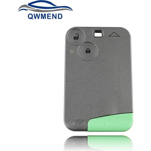 BHKEY 2 Buttons Remote Key Shell for RENAULT Laguna Espace Vel-Satis Replacement for Renault Car Key Case Fob