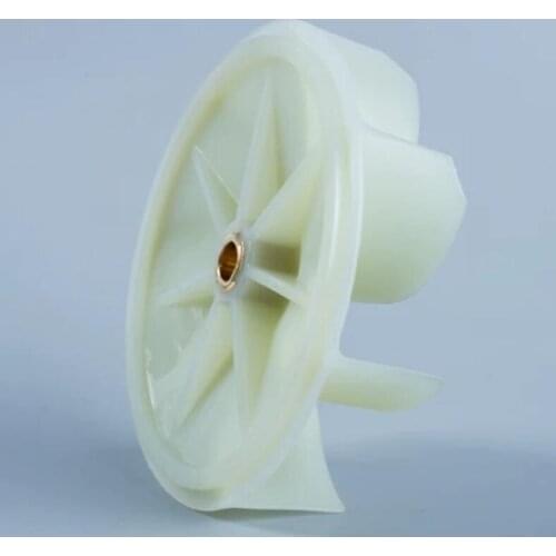Vacuum cleaner parts also Dust-free saw 7-blade plastic impeller with 8mm central hole