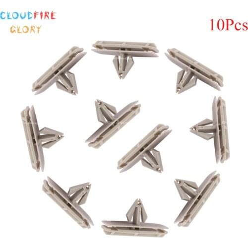 CloudFireGlory 10Pcs Fender Flare Moulding Clip 55156447AA For Chrysler Sebring For Jeep Liberty 2002-2012 Wrangler 2002-2013