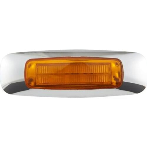 2pcs 12-24V 8LED Car Lorry Trailer Side Marker Indicators Car Turn Signal Brake Rear Warning Tail Light Lamp D7WD