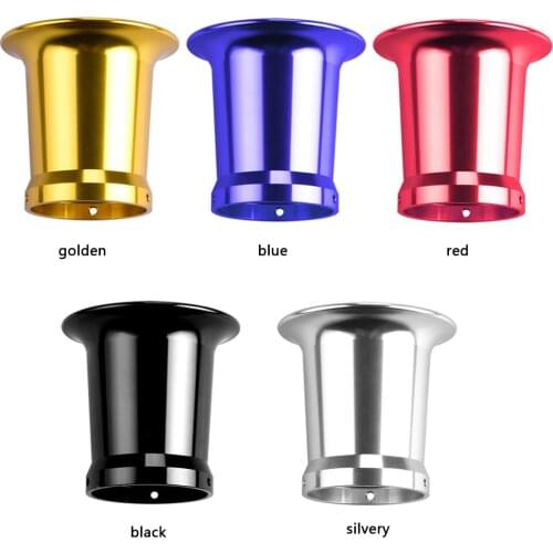 50mm CNC Aluminum Alloy Velocity Stack for PWK PE VM 21/24/26/28/30mm Carb Intake Trumpet