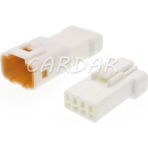 1 Set 4 Pin 04R-JWPF-VSLE 04T-JWPF-VSLE Electrical Waterproof Cable Socket Auto Plug For Motorcycle Cars