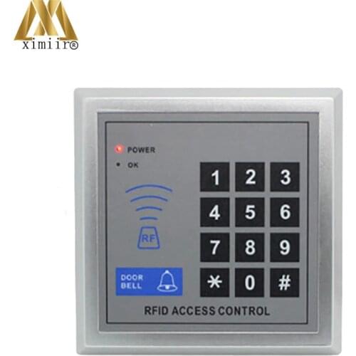 Hot F004 Standalone Card Access Control With Keypad Door Access Control With RFID Card Single Door Access Control Reader