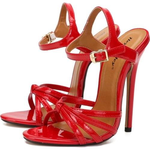 Classic High Heels Sandals 2020 Summer Gladiator Sandals Women Luxury Elegant Party Office Wedding Fetish Shoes Female