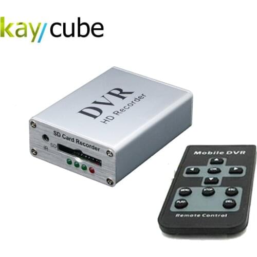 Mini DVR support SD card Real-time Digital Video Recorder for fpv and vehicle HD mini 1 channel MPEG-4 video Montion Detection