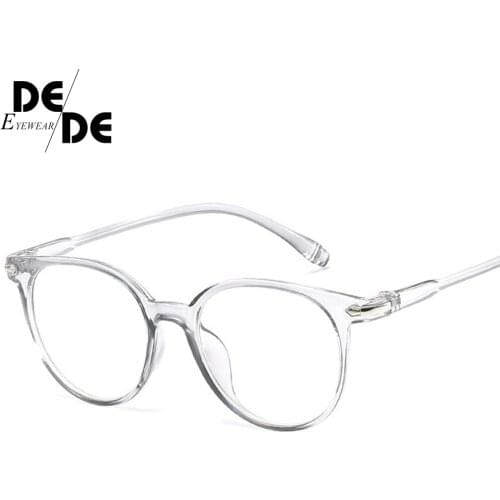 Fashion Women Glasses Frame Men Eyeglasses Frame Vintage Round Clear Lens Glasses Optical Spectacle Frame