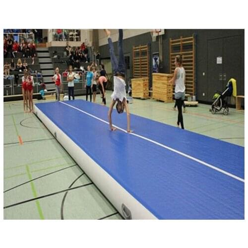 Inflatable Gymnastics Tumbling 7x1x0.2m Air Track Floor Bouncer For Kids Home Use Yoga Training Beach Electric Air Pump Tumbling