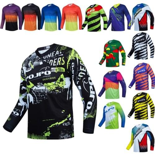 Off Road Mountain Team Clothing Bicycle shirt Downhill Jersey Long Sleeve Motorcycle Jersey JPO JPO Pro Cycling Men Jersey