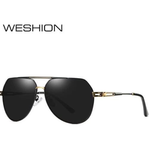 Pilot Retro Men Sunglasses Polarized Oversized Sun Glasses Women/Men Driving Shades oculos de sol masculino With Case UV400