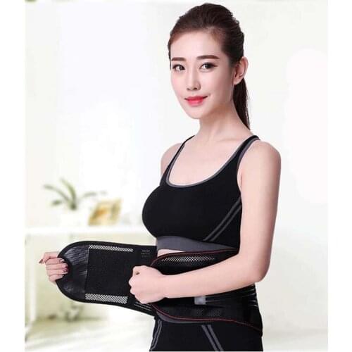 Lumbar Lower Waist New professional sport orthopedic back support belt orthopedic waist belt adjustable waist slimming belt