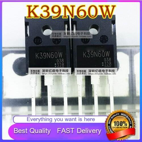 5Pcs/Lot New Original K39N60W TK39N60W 600V39A TO-3P Field Effect Transistor Good Quality