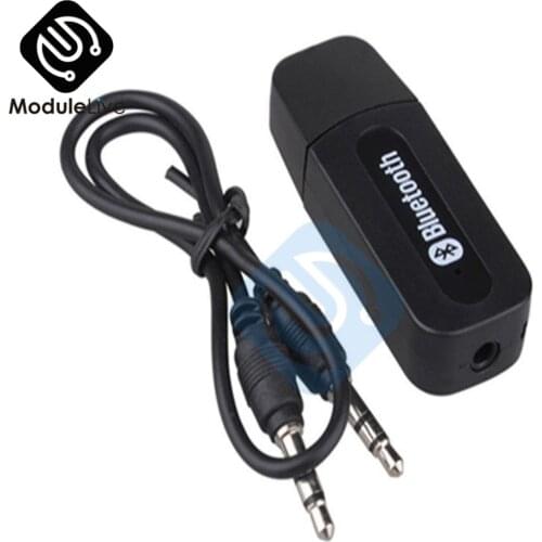 USB Car Bluetooth Aux Audio Receiver Adapter 3.5mm Single Output audio Music Receiver For Car Home Stereo Speaker