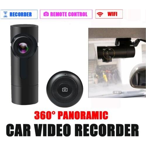 WIFI Driver Video Recorder Remote Control One Button Loop Recording Night Vision Surveillance Signal Lens Smart Car Camcorder G6