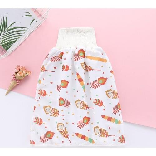 Infant Children Diaper Skirt Washable Childrens Diaper Skirt Shorts 2 in 1 Waterproof and Absorbent Shorts Baby Diaper Skirt