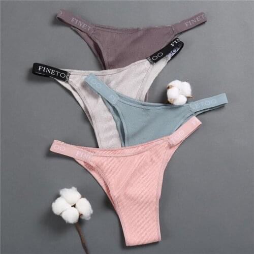 Ladies Underwear Panties Briefs 1PC Women Thong Lace String Tanga Soft Sexy Colorful Bandage Patchwork