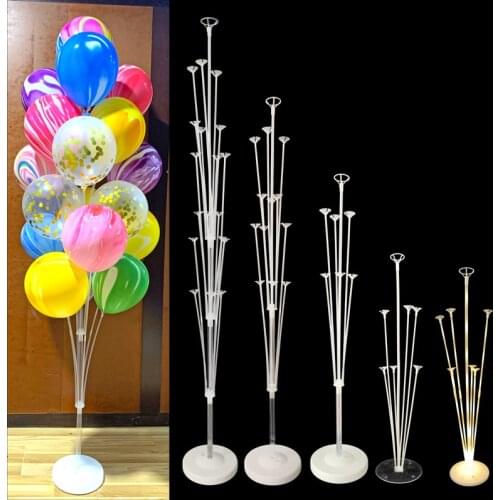 1/2Set Birthday Party Balloons Stand Balloon Holder Column Plastic Balloon Birthday Party Decorations Kids Adult Wedding Baloon