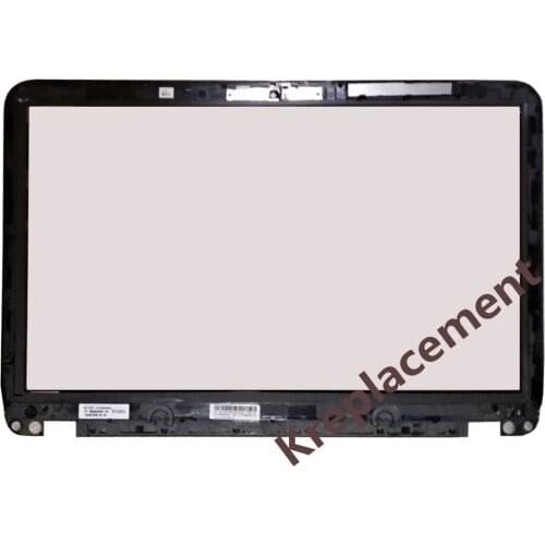 15.6" Front Touch Screen Digitizer Glass Replacement For HP Envy 15-J030US 15-J059NR Notebook PC, with Frame