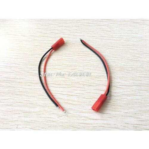 20Pcs 100mm Long 22AWG RC Plane Wire w JST Female Connector Plug