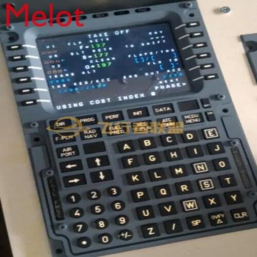 For Airbus A320 MCDU Flight Simulator Airbus Aircraft Simulation Cabin Accessories