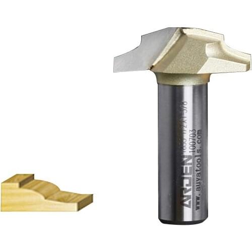 Classical Plunge Woodworking Tool Router Bit - 1/2*1 -1/8-31.8mm " Shank - Arden A1855018