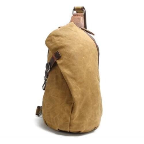 Free Shipping,fashion student canvas backpack,cool oil canvas leather travel bag,laptop backpack.vintage style bag.37*23*13cm