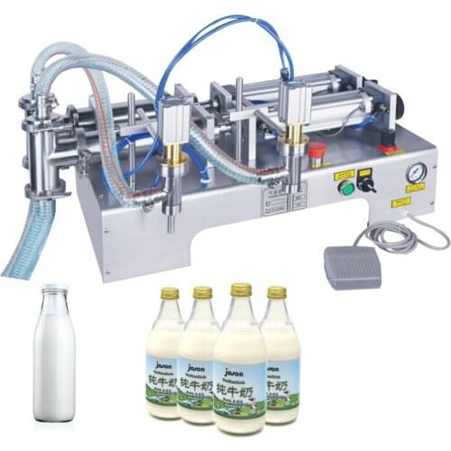 Commercial stainless steel filling machine double head liquid filling machine