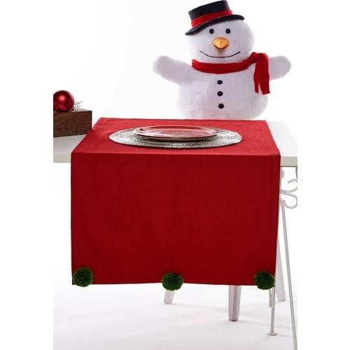 Ays Home Red Christmas Runner