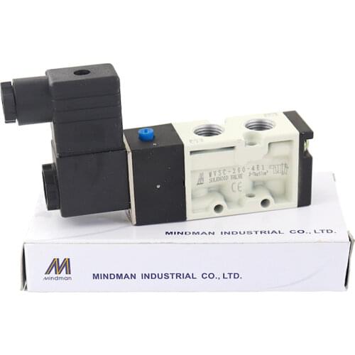 Mindman 2 way / 5 port MVSC-220-4E1 MVSC-220-4E2 nass magnet Pneumatic Solenoid Valve Mindman