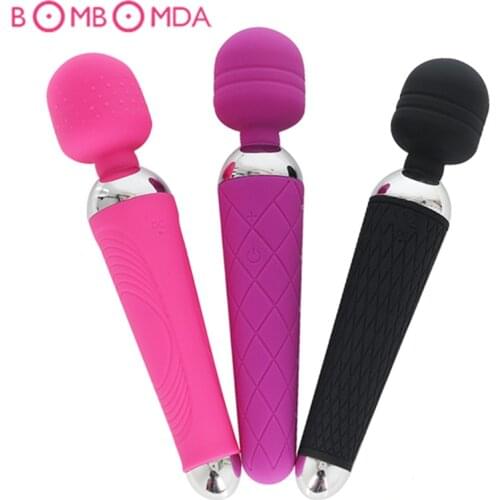 Powerful Magic Wand AV Vibrator Sex Toys for Woman Clitoris Stimulator Sex Shop toys for adults G Spot vibrating Dildo for woman