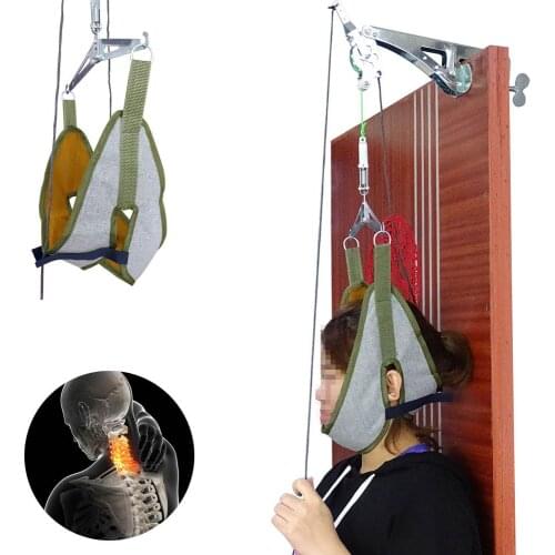 Hanging Neck Stretcher Cervical Traction Stretch Neck Retractor Spine Posture Corrector Pain Relief Medical Devices Health Care