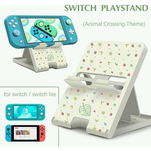 Suit Adjustable Holder Plastic Game Chassis Bracket for Nintendo Switch /lite also can as a cell phone stand Compact foldable