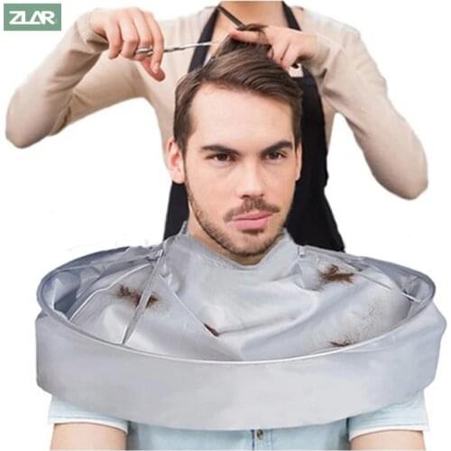 Creative DIY Aprons Hair Cutting Coat Cloak Hair Barber Salon Stylists Umbrella Cape Cloak Household Cleaning Protector