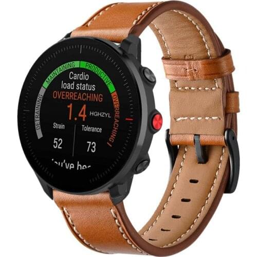 Genuine Leather Replacement Breathable Band For Polar Grit X Strap Bracelet for POLAR Vantage M POLAR IGNITE watchbands