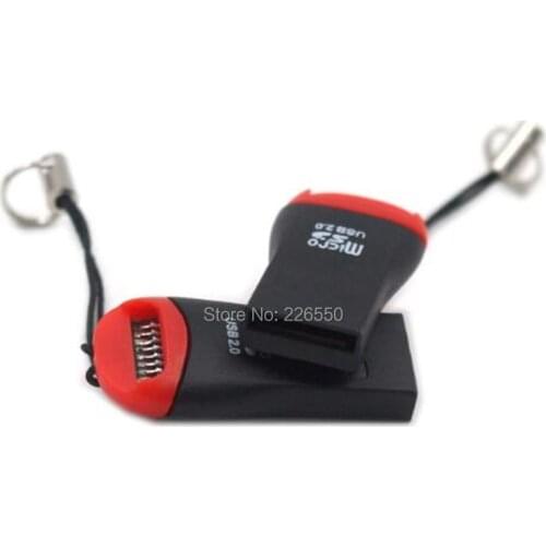 Whistle USB 2.0 T-flash MEMORY CARD READER FOR MICRO SD CARD SDHC SDXC TF 5000PCS/LOT