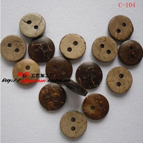 13mm, Natural coconut buttons,Accssories sewing (c-104)