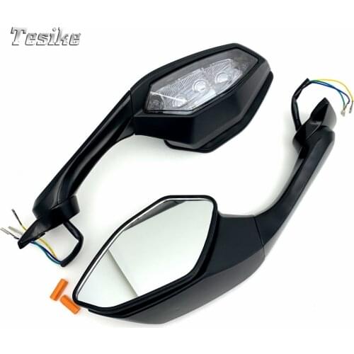 Accessories Rearview Mirror LED Turn Signal Light For Yamaha YZF R6 2017 YZF R1 2015 2016 2017 2018 2019 16 Turn Signal Mirrors