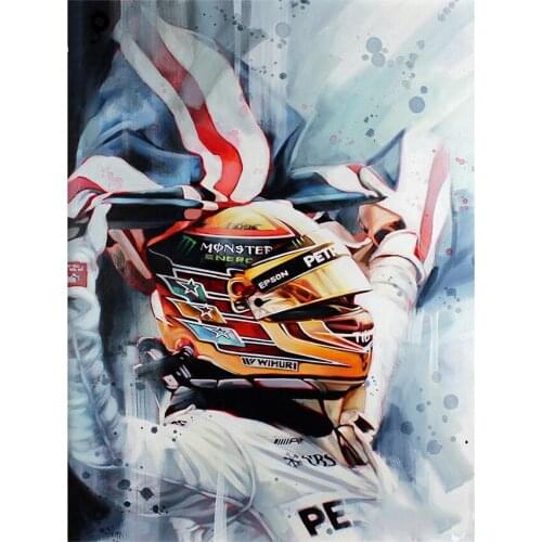 Full Diamond 5d Diamond Painting Racing Driver Cross Stitch Mosaic F1 Racing Painting Rhinestone Embroidery For Car Lovers Art