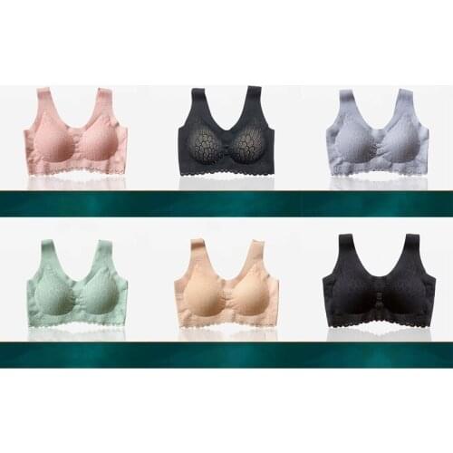 Non-Marking Bra Seamless Sports Vest Lace Beautiful Back Sexy Bra