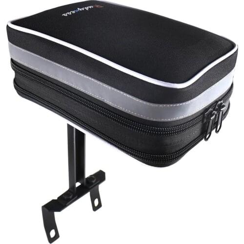 UTV Black Armrest Storage Bag With Reflective Stripe For 2015-2019 Polaris RZR S 900 1000 XP 1000 Turbo Model