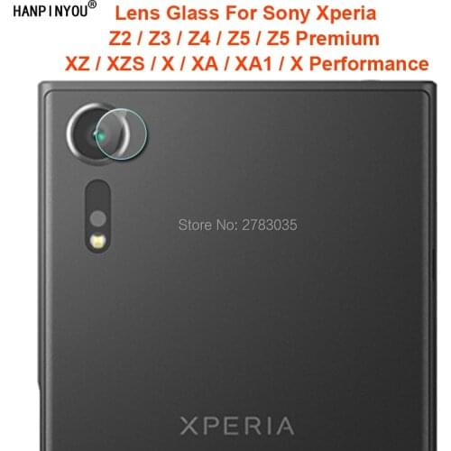 For Sony Xperia Z2 Z3 Z4 Z5 Premium XZ XZS XA1 X XA Slim Back Camera Lens Protector Rear Camera Lens Cover Tempered Glass Film