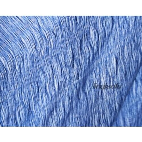 Composite double-layer sandwich cotton line striped texture fabric Main material: creative fashion fabric