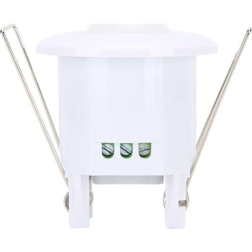 Mini Infrared Motion Sensor Switch 360 Degree PIR Detection Recessed Ceiling Occupancy Motion Sensor Detector Lamp Light Switch