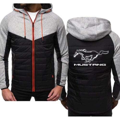 2021 New Men Hoodies for MUSTANG Tools Spring Autumn Jacket Casual Sweatshirt Long Sleeve Zipper Hoody