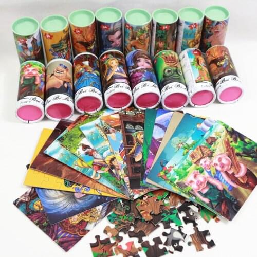 Puzzles 16-24Pieces Assembly Picture Fairy Tale Puzzles Toys for Adults Children Kids Games Educational Toys P189