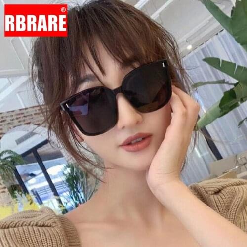 RBRARE Square Sunglasses Women 2021 Oversized Sunglasses Women Luxury Brand Designer Sun Glasses Women Big Frame Gafas De Sol